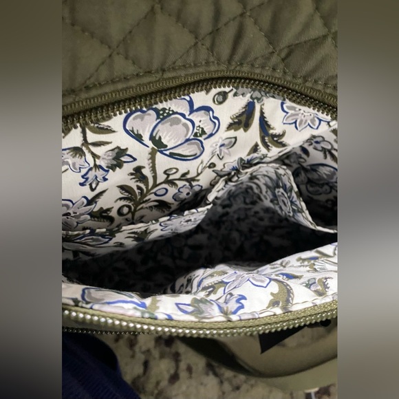 Vera Bradley Triple Zip Crossbody Purse - Picture 13 of 15